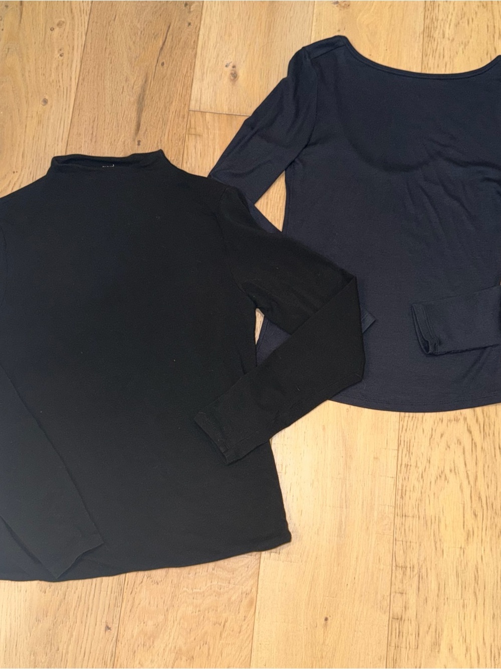 nuuds Black Long Sleeve Tee Duo